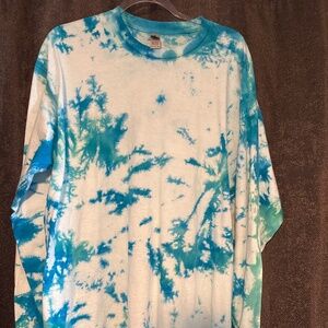 XL Long Sleeve Tie Dye Tee